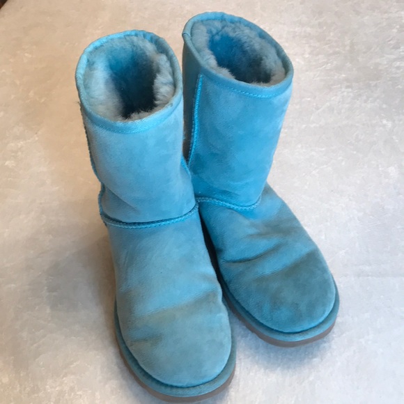 turquoise uggs